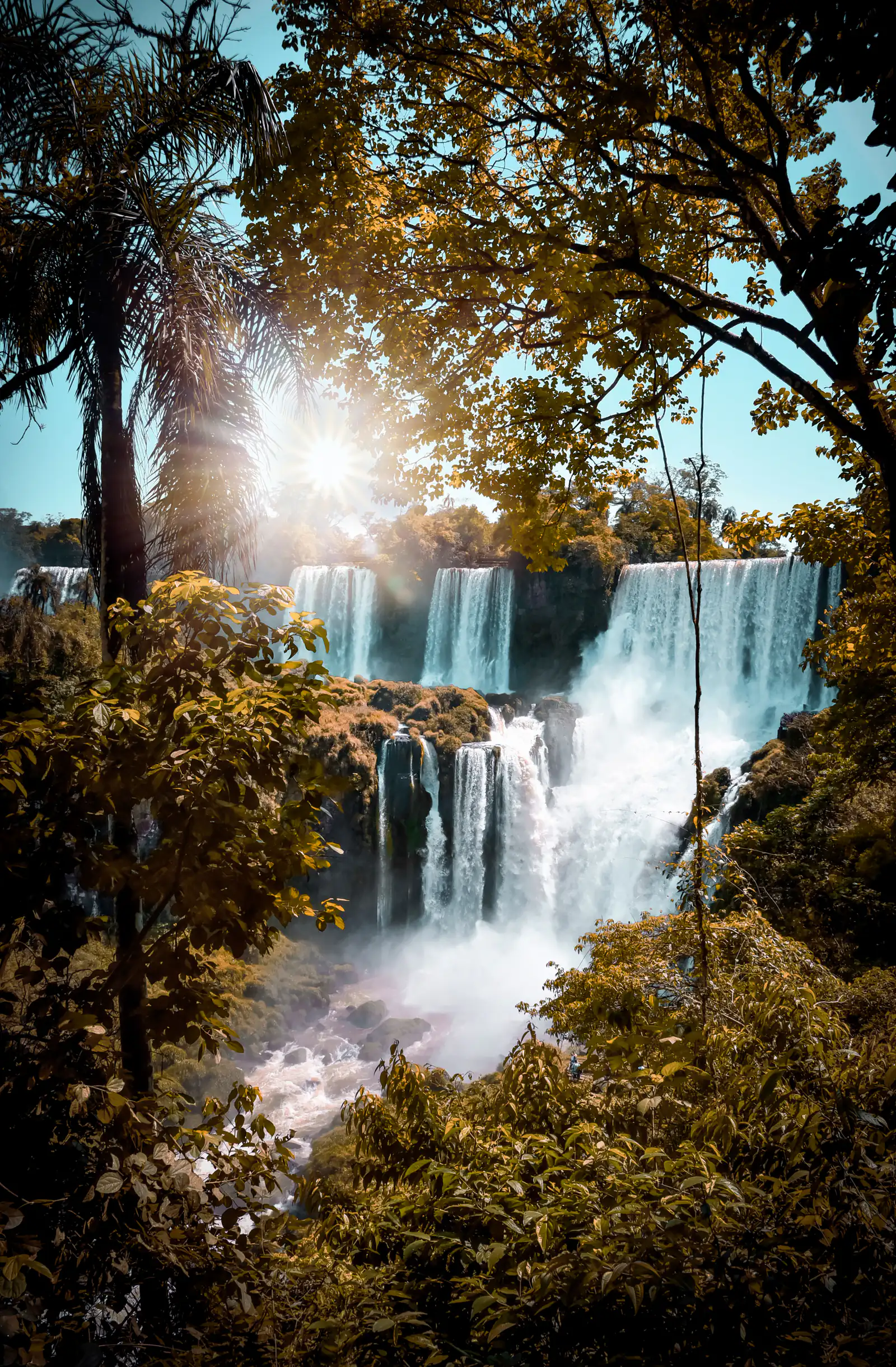 Iguazú — Wasserfälle, Urwald, Staunen.